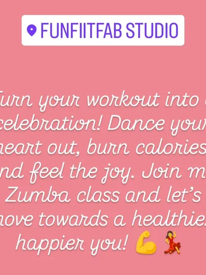 Turn your workout into a celebration. I believe in finding joy in movement and creating a healthier, happier you.