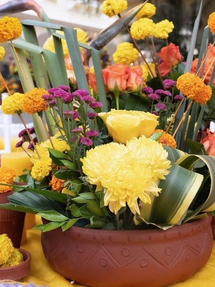 Nirvana Event and Decor - Wedding Planning & Thematic Decoration Vibrant Haldi & Mehendi Ceremonies photo 64