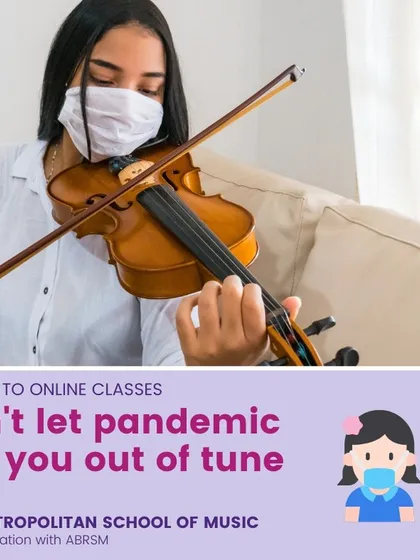 Our flexible online classes ensure that your violin practice can continue from the comfort of your home. We are committed to providing uninterrupted learning, no matter the circumstances.