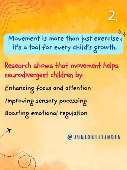 Research shows that movement is more than just exercise. It's a proven tool for enhancing focus, improving sensory processing, and boosting emotional regulation in neurodivergent children.
