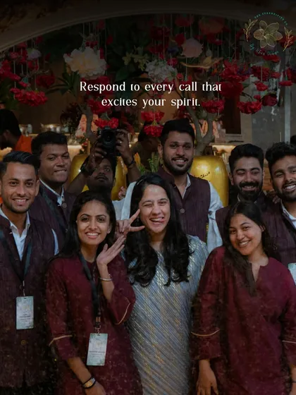 Our team, our strength. We believe in responding to every call that excites our spirit, and that passion is what we bring to every event we plan.