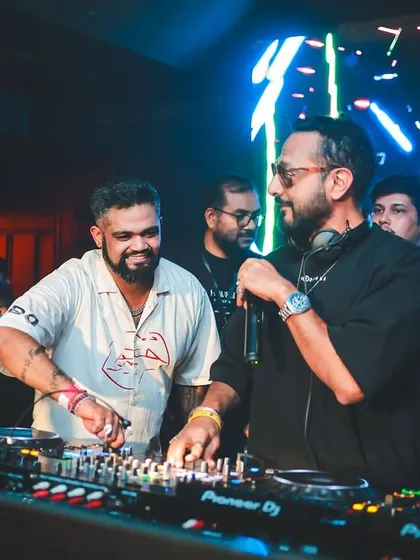 Sharing the decks with a legend like Nikhil Chinapa is always an honor. These B2B sets are where we push each other's boundaries, creating a spontaneous and electric vibe that you can only get from a live collaboration.