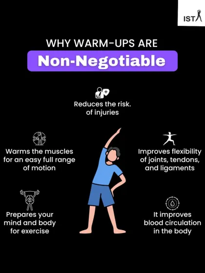 Why warm-ups are non-negotiable. A good warm-up prepares your muscles, protects your joints, and sets the tone for a powerful, injury-free workout. Never skip it.
