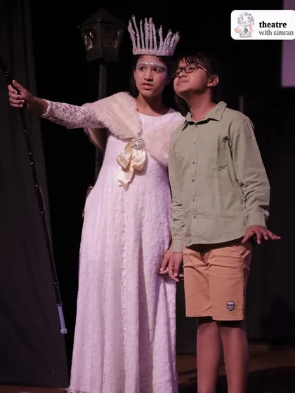 The White Witch and Edmund in a powerful scene from "Tales of the Mythical Forest."