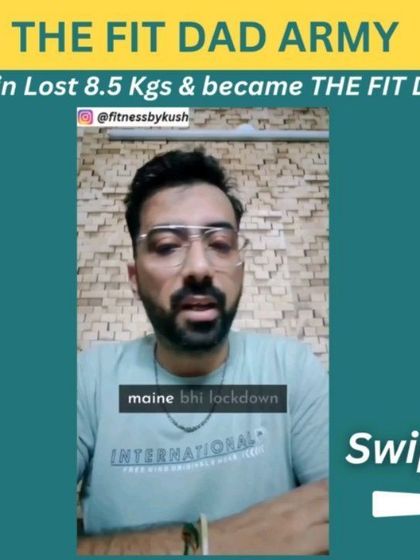 The FIT DAD program is for busy working dads who want to lose fat sustainably without crash dieting. This is for dads who want to lead by example and inspire their kids. Here are some of our successful clients like Supreet, Jatin, Syed, Nagraj, and Deepak.