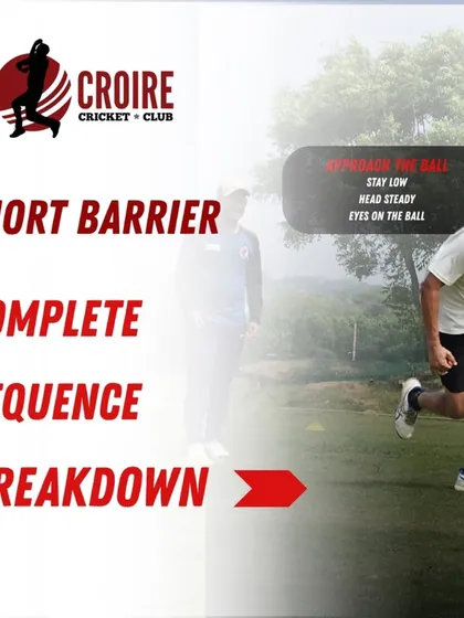 Mastering the short barrier is a non-negotiable skill for an infielder. The first step is the approach: stay low, keep your head steady, and never take your eyes off the ball.