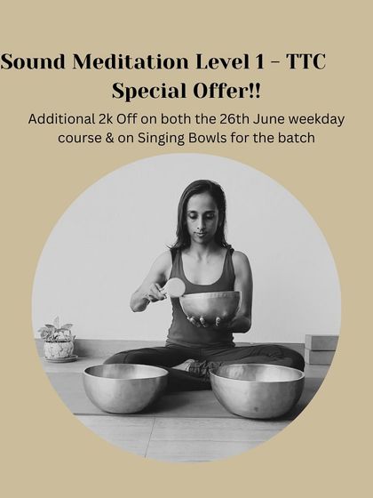 Kalariyogi Shriram - Sound Meditation Teacher Training Course Information & Upcoming Events photo 13