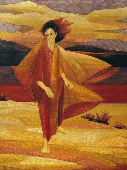'The Stranger I', a limited edition serigraph by the master modernist Jehangir Sabavala. Representing such iconic artists is central to my mission of showcasing the full spectrum of Indian art history, from modern pioneers to contemporary innovators.
