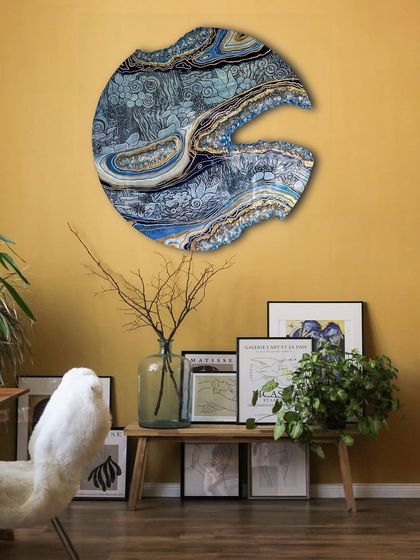 Custom Resin Geode Art photo 3