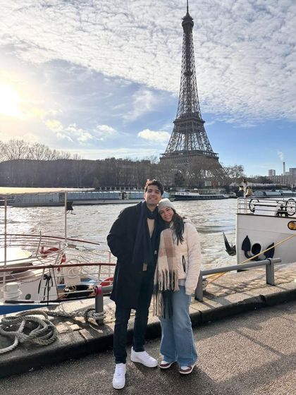 Another one of my lovely TMJ couples, celebrating their engagement in Paris. One question, one ring, and a lifetime of love ahead.