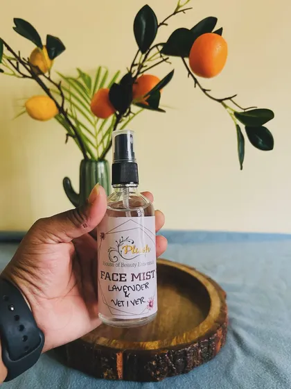 Introducing my range of face mists, including this Lavender & Vetiver variant. They are made from pure hydrosols and are great for a quick refresh throughout the day.