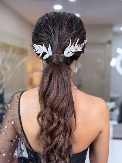 Bhavya Achar - Bridal & Occasion Styling Romantic Open & Half-Up Styles photo 44