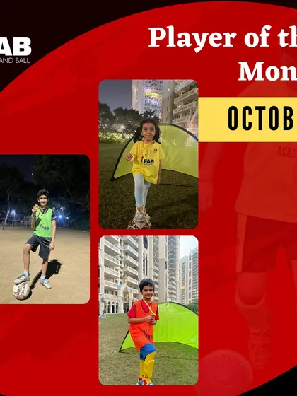 More of our fantastic Players of the Month for October. Congratulations to all of them.