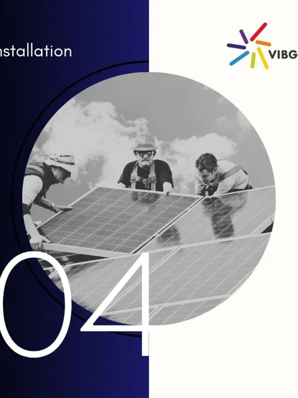 The fourth step is installation. Our highly skilled execution team manages the complete construction and commissioning process, adhering to the highest HSE safety and quality standards to ensure a flawless build.