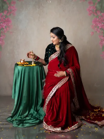 Abhinandan Photography - Maternity Photography Timeless Saree Portraits photo 44