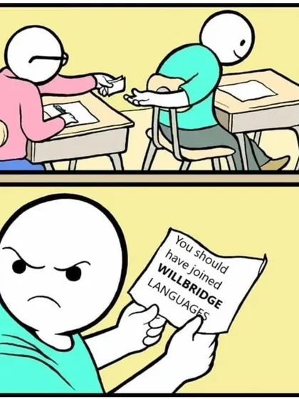 A funny and relatable meme for students. Preparing for your exams with us can give you the confidence and skills you need to succeed.