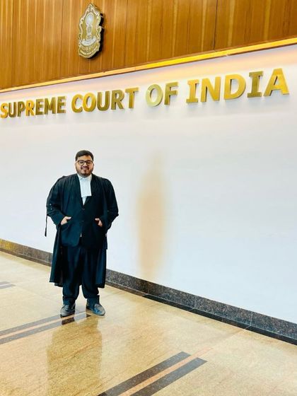 Inside the Supreme Court of India. A reminder to always stand firm for what is right, ensuring your feet are planted in the right place.