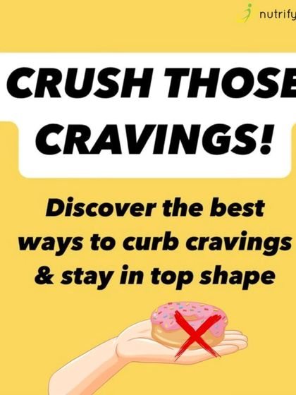 Crush Those Cravings! Cravings are a common struggle, but you can manage them. This guide provides a five-step strategy to help you stay in control.