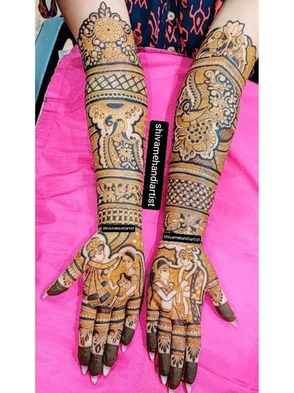 Custom Portrait Mehendi photo 34