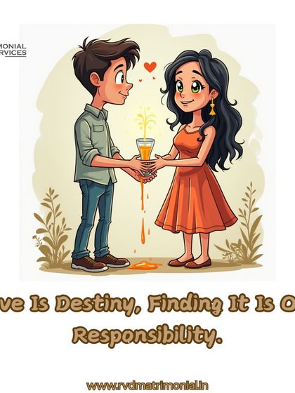 Love is destiny, but finding it is my responsibility. This animated graphic beautifully illustrates the journey I guide my clients on.