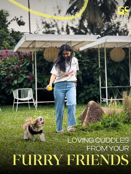 We love our furry friends. Bring your best pal along to enjoy our open green lawns and a special menu just for them.