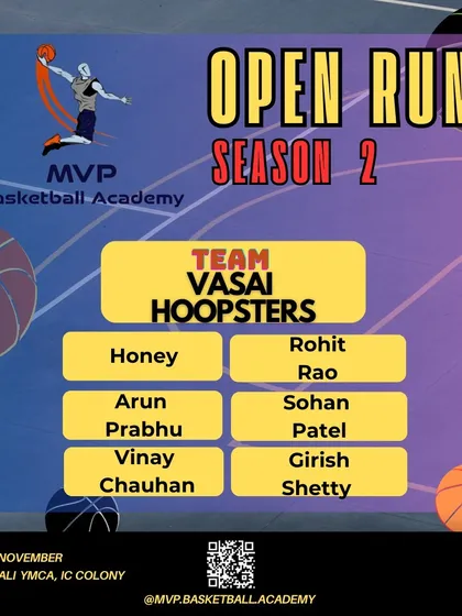 The Vasai Hoopsters are joining the competition.
