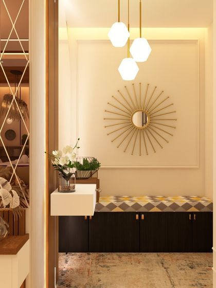 Swastik Arcon - Interior Design Elegant Living & Dining Spaces photo 12