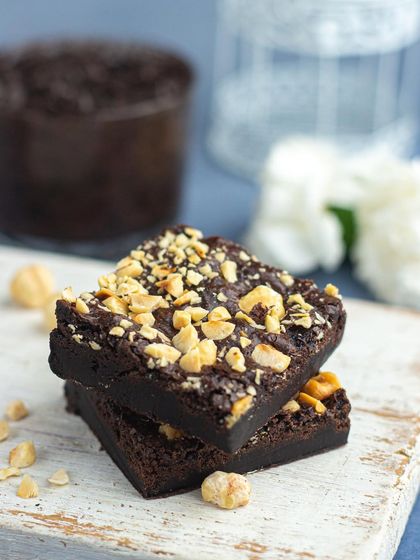 My walnut brownies are a timeless classic. The crunch of the walnuts perfectly complements the rich, fudgy chocolate for a truly satisfying bite.