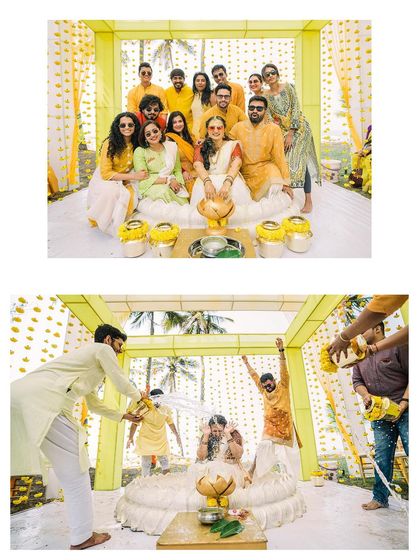 Gowjee - Wedding Planning & Design Vibrant Haldi & Mehendi Ceremonies photo 53