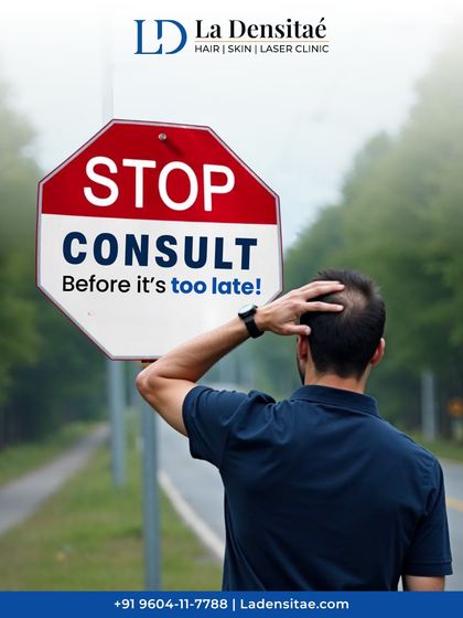 Hair loss won't stop on its own. This post is a clear sign to stop waiting, consult an expert, and act before it's too late. Expert guidance is the first step to stopping hair loss from getting worse.