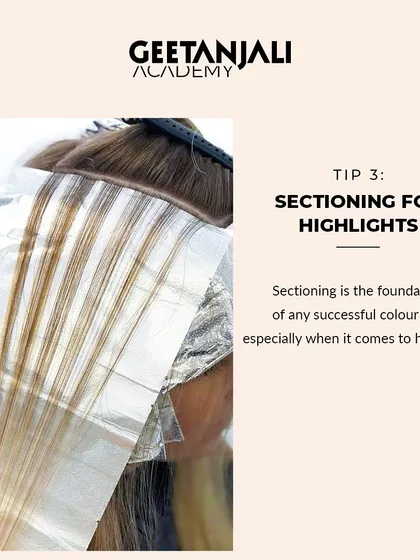 Clean sectioning is the foundation of a perfect highlight. We emphasize precision from the very beginning to ensure professional, even results.