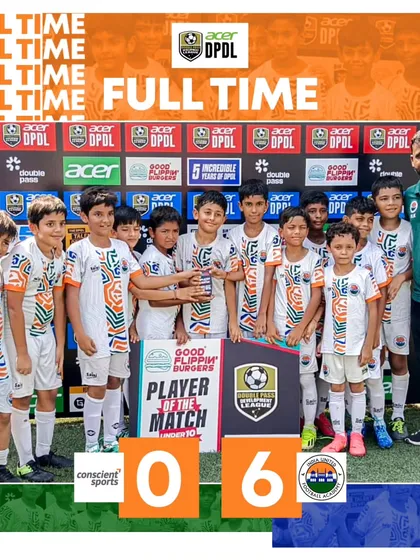 An unstoppable performance from our U10 squad, securing a massive 6-0 victory in the DPDL.