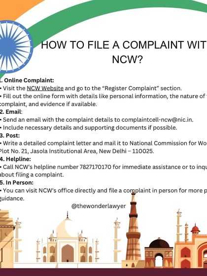How do you file a complaint with the National Commission for Women (NCW)? This guide provides five clear methods, including online, email, post, helpline, and in-person visits, to ensure your voice is heard.