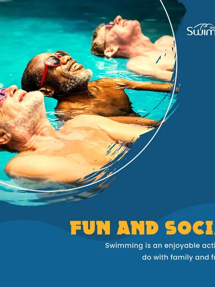 Swimming is a fun and social activity. Our classes and events provide a great opportunity to make new friends and create lasting memories with family.