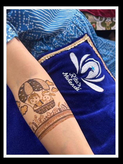 Themed Baby Shower Mehendi photo 6