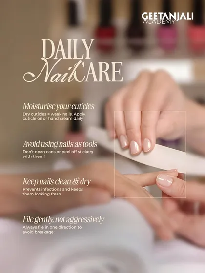 A great nail artist understands the science behind nail care. We teach you the fundamentals, from moisturizing cuticles to proper filing techniques, ensuring you can provide services that are not just beautiful but also promote nail health.
