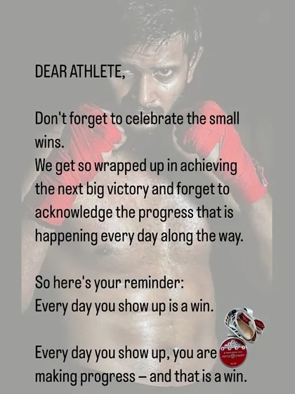 Mindset is everything. We get so focused on the final victory that we forget to acknowledge the daily progress. Every day you show up and put in the work is a win in itself. This is the philosophy we live by.