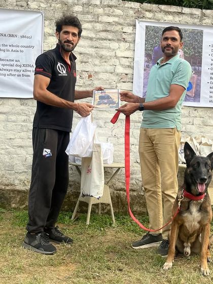 Another happy participant from my PSA seminar, here with his Belgian Malinois. PSA truly brings the dog community together.