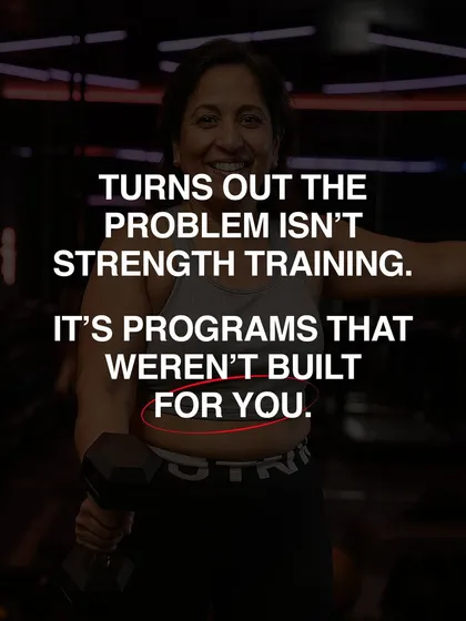 If you've struggled with fitness, the problem isn't you, and it isn't strength training. It's programs that weren't built for your body's needs. I've designed our format to provide the structure and age-appropriate routines that generic gyms lack, so you can get stronger without feeling broken.