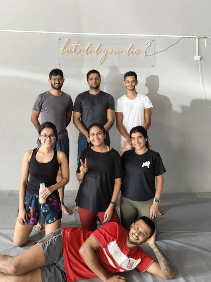 A blessed Sunday with a kick-ass crew. We love our weekend warriors.