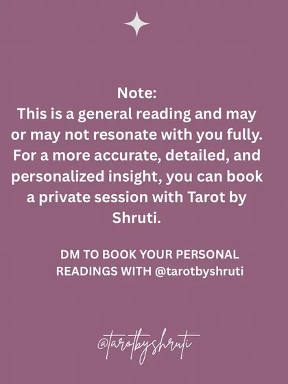 A detailed message about your future spouse. This reading offers insights into their personality, whether they are energetic and family-oriented, loving and childlike, or hardworking and friendly. The final card reminds you this is a general reading.