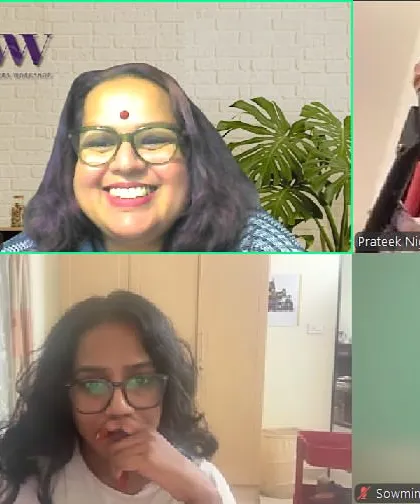 Our online workshops are just as lively and connected. A glimpse into our Midweek Play Reading course, where we dive into classics like 'Cat on a Hot Tin Roof', complete with deep analysis and even a surprise feline participant.