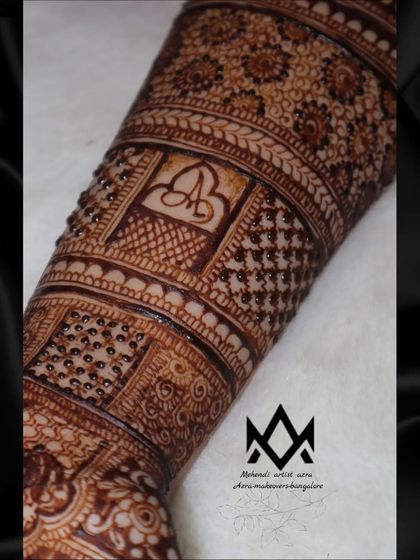 Azra Mehendi - Mehendi Artistry Custom Storytelling & Portrait Mehendi photo 15