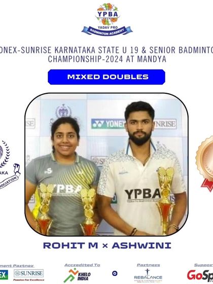 Yadav Pro Badminton Academy - Professional Badminton Coaching Programs State & Zonal Tournament Winners photo 55