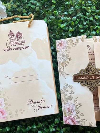 The Beginning - Wedding Invitations Modern Floral & Botanical Invites photo 30