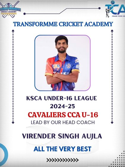 Transform Cricket Academy - Advanced Competitive Cricket Training Pathway to the Pros: KSCA League & Beyond photo 17