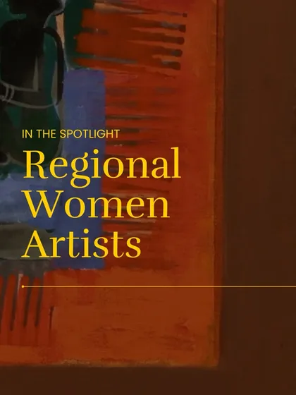 This Women's Day, we celebrate the regional women artists whose powerful works, from figurative to realist, are a vital part of our exhibition.
