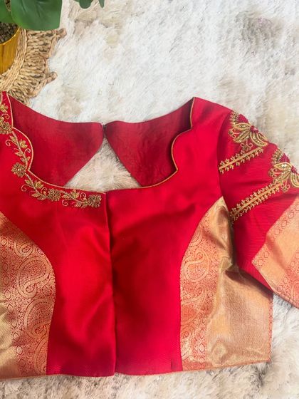 Chaithu Gowda - Custom Designer Ethnic Wear Custom Embroidered Blouses photo 36