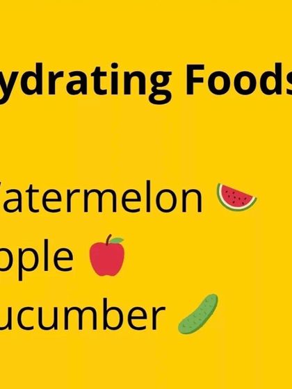 Staying hydrated is key for energy and fat loss. Besides drinking water, you can eat hydrating foods like watermelon, apples, and cucumber to meet your daily needs.