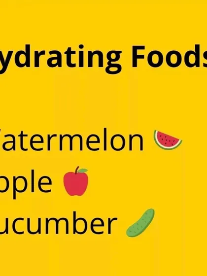 Staying hydrated is key for energy and fat loss. Besides drinking water, you can eat hydrating foods like watermelon, apples, and cucumber to meet your daily needs.